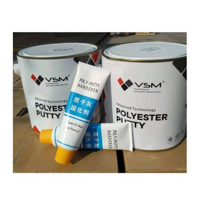 Automotive Refinish Paint Polyester Paste Coating 2k Solid Putty